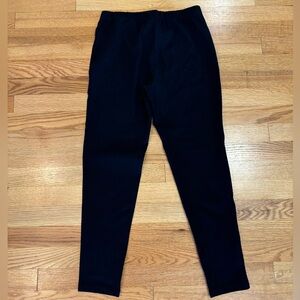 Lands End girls black leggings